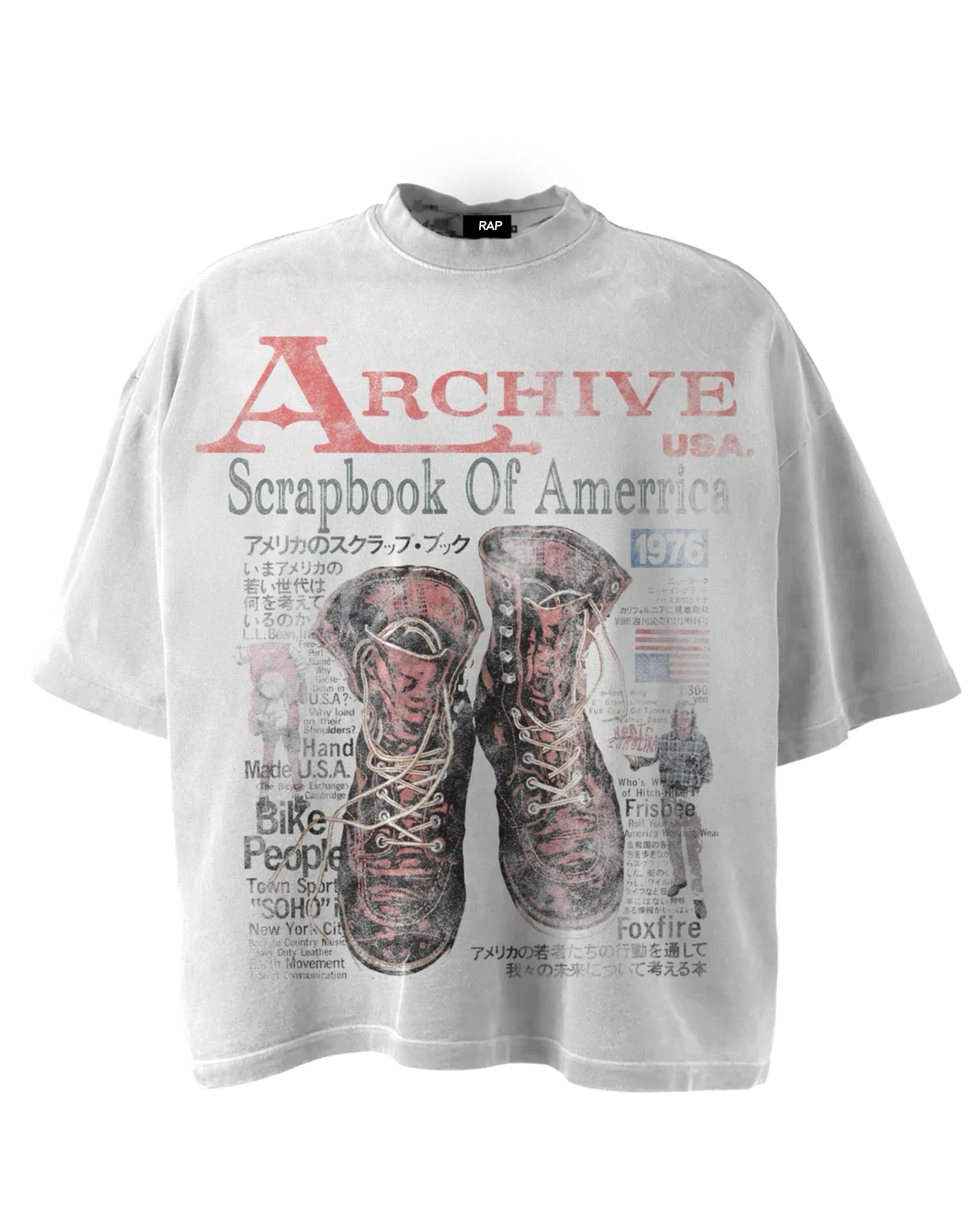 SCRAPBOOK OF AMERICA' GRAPHIC TEE